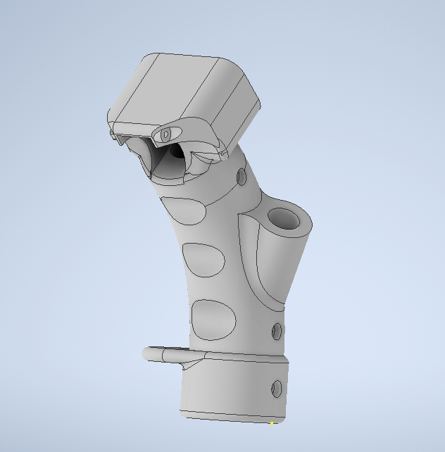 Diseño CAD de pieza técnica